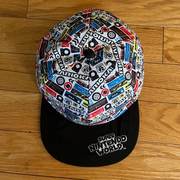 Super Nintendo World Mario Kart Baseball Hat (Adult) - Picture 4 of 7